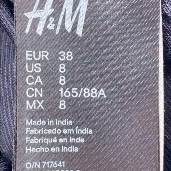 Balmain H&M Rhinestone Beaded Embellished Dress US 8 RARE New Years Party - Picture 16 of 16